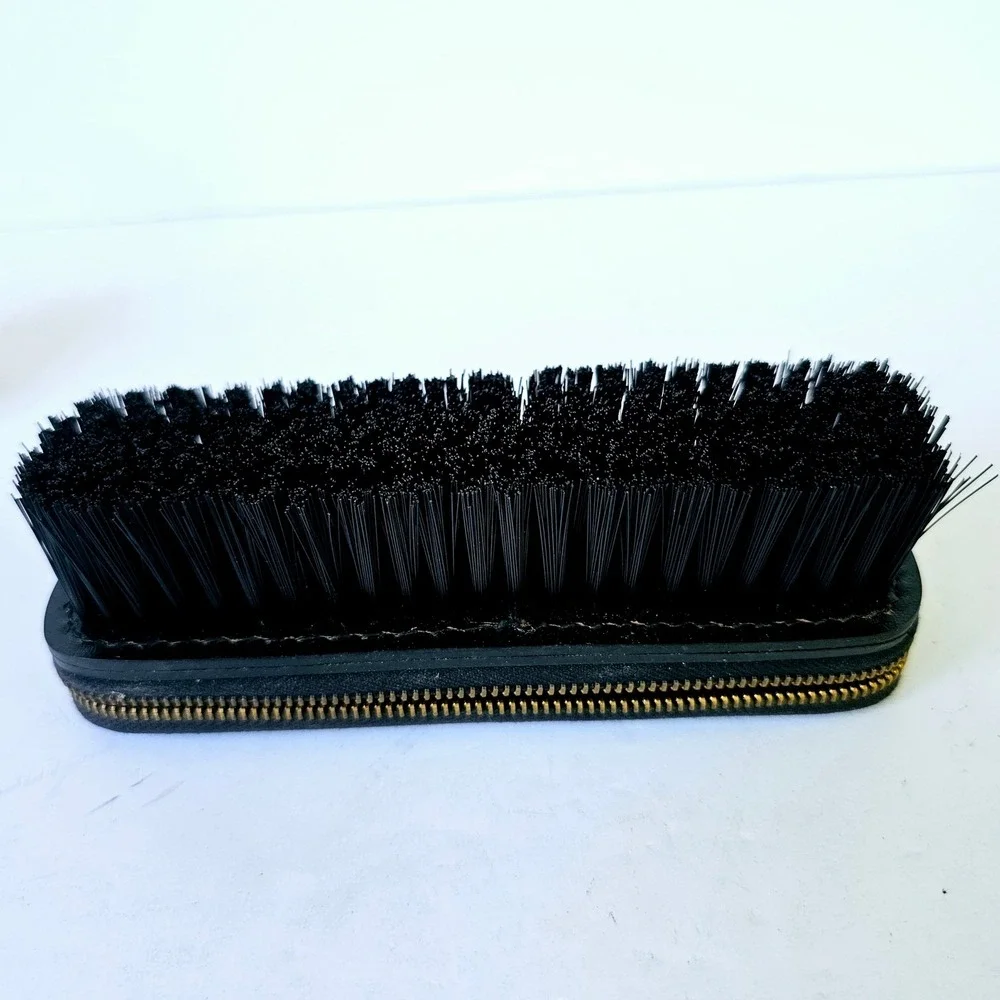 Vintage Gentleman's Leather Shoe Shine/Grooming Travel Nail‎ Kit Mens Box M608.1